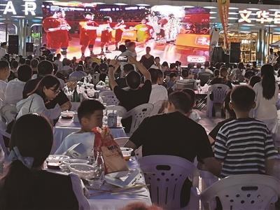 零售店铺, 第二观赛点, 万人次